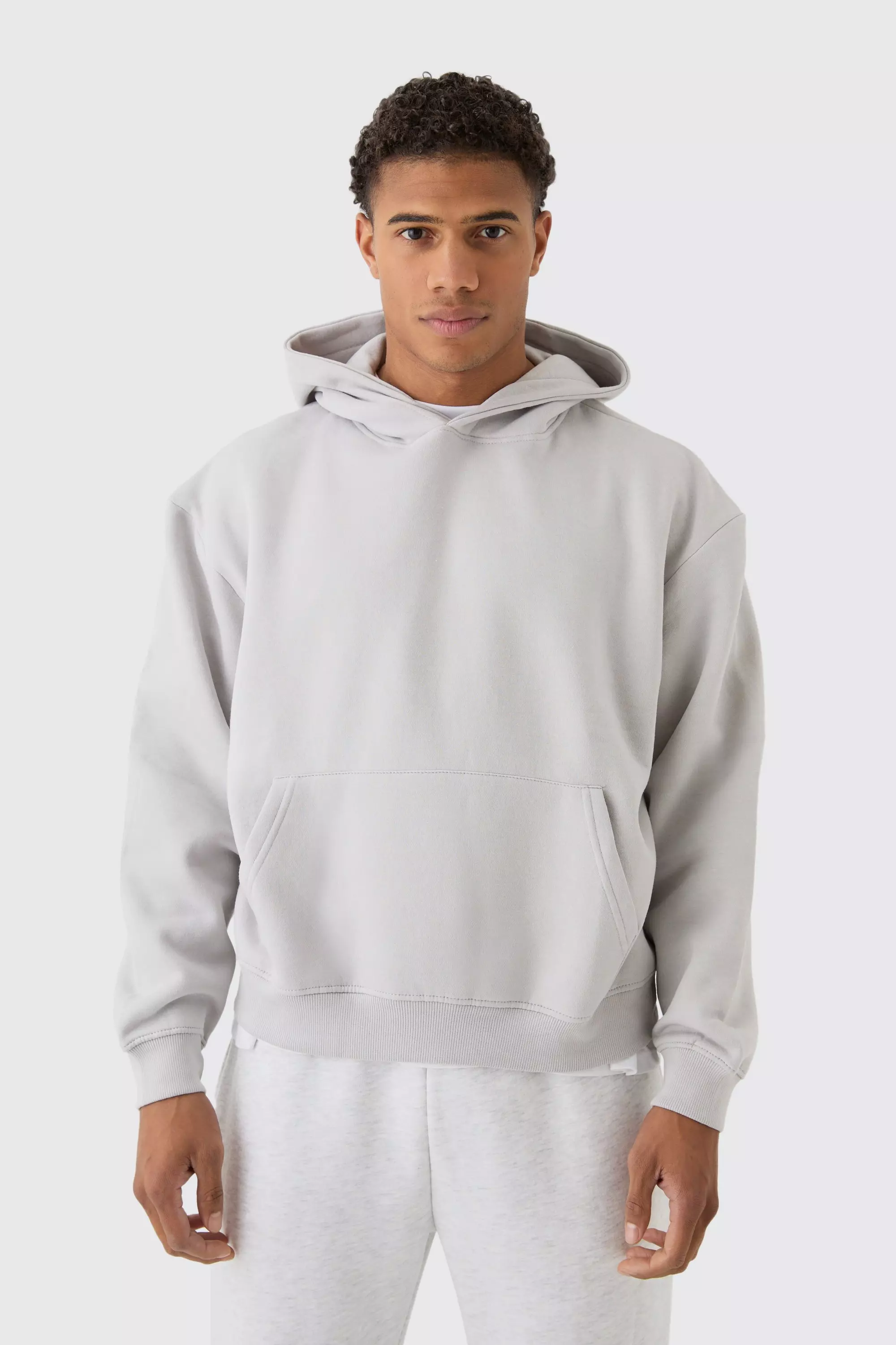 Light store white hoodie